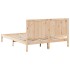 Cama extralarga sin colchón madera maciza 160x220