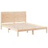 Cama extralarga sin colchón madera maciza 160x210