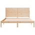 Cama extralarga sin colchón madera maciza 160x210
