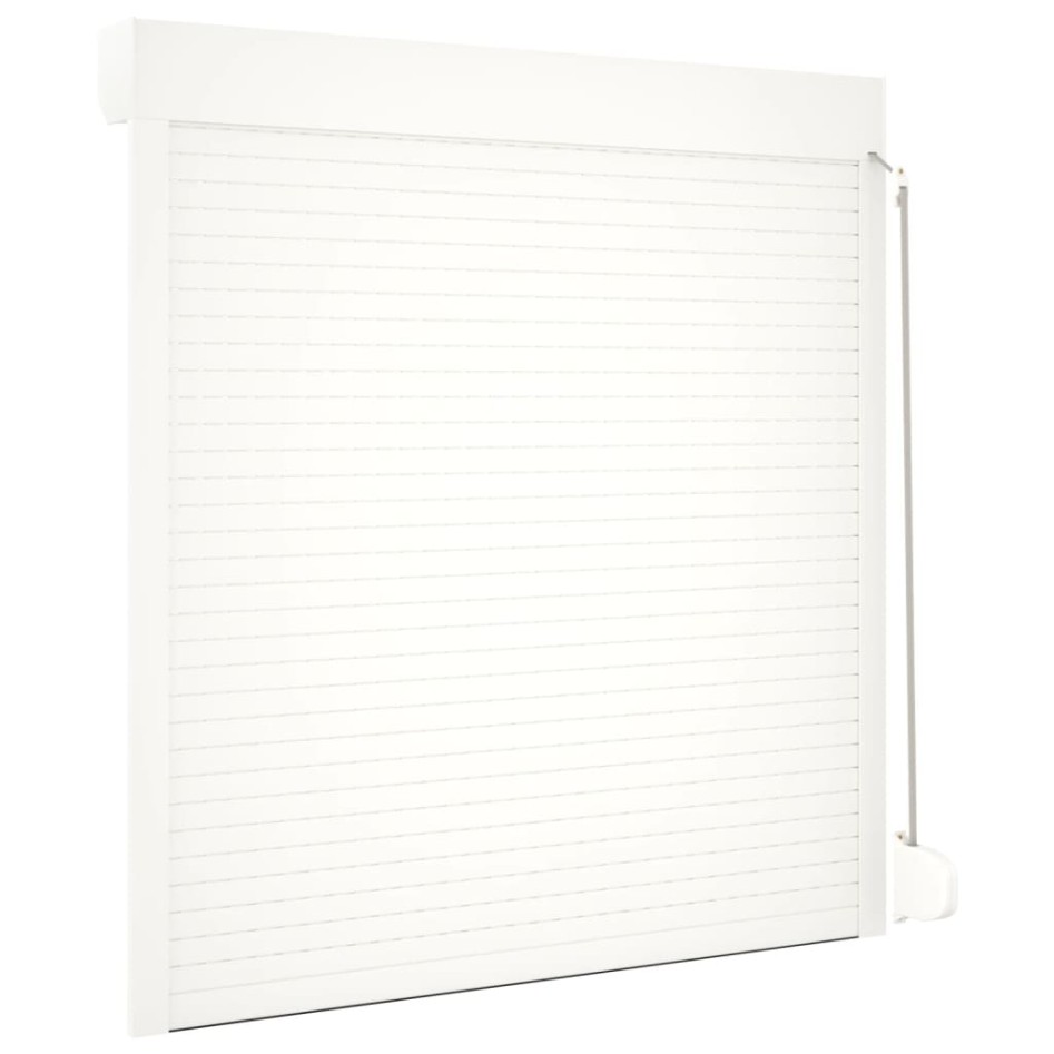 Persiana de aluminio blanca 130x140