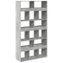 Separador de ambientes madera gris hormigón 100x33x187,5