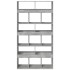 Separador de ambientes madera gris hormigón 100x33x187,5