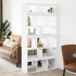 Separador de ambientes madera ingeniería blanco 100x33x187,5