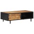 Mesa de centro de madera de mango rugosa 105x50x35