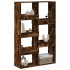 Separador de ambientes madera roble ahumado 100x33x155,5