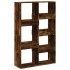 Separador de ambientes madera roble ahumado 100x33x155,5