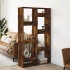 Separador de ambientes madera roble ahumado 100x33x175