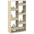 Separador de ambientes madera roble Sonoma 100x33x175