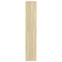 Separador de ambientes madera roble Sonoma 100x33x175