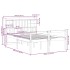 Cama con estantería sin colchón madera maciza de pino