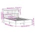 Cama con estantería sin colchón madera maciza de pino