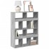 Estantería de madera de ingeniería gris Sonoma 100x33x125,5