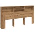 Cabecero armario madera roble artisian 200x19x103,5