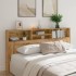 Cabecero armario madera roble artisian 200x19x103,5
