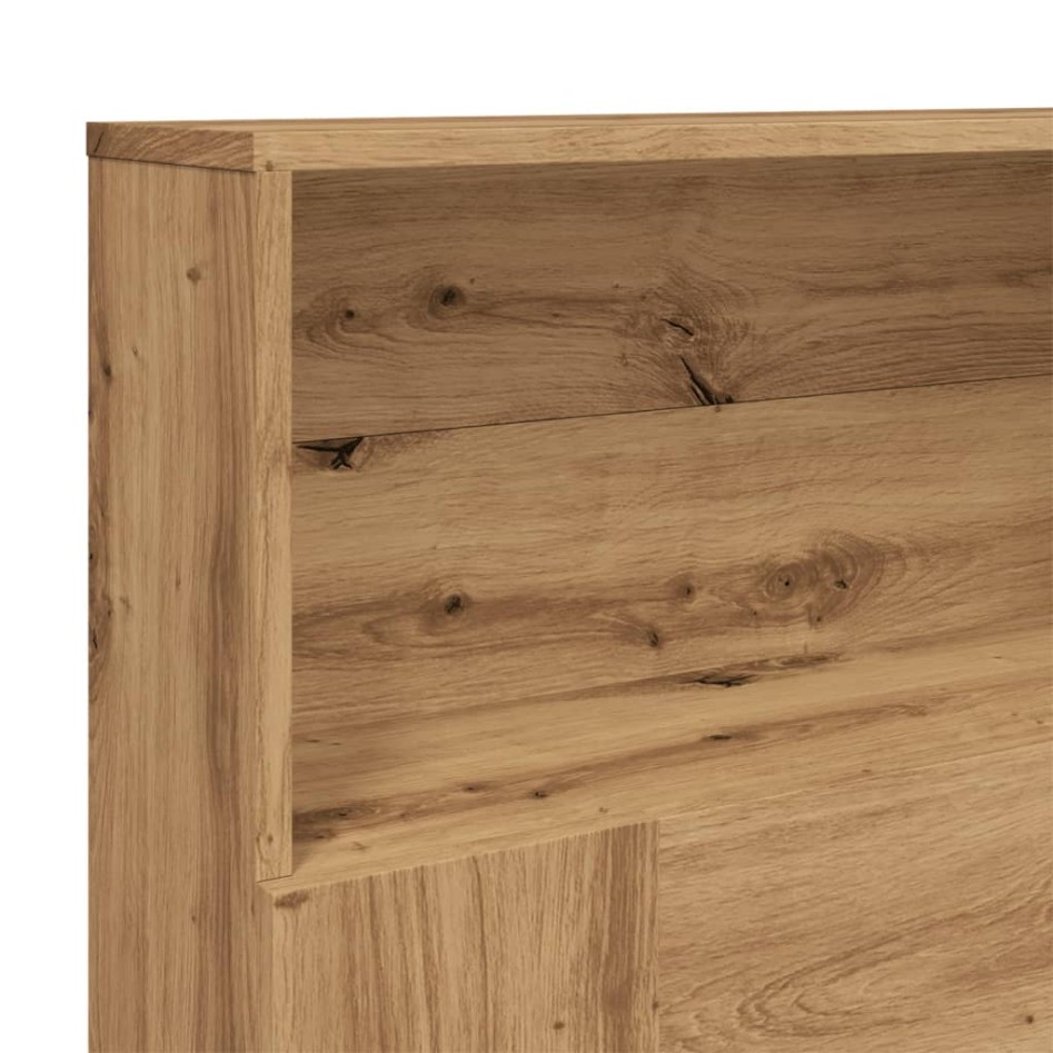 Cabecero armario madera roble artisian 200x19x103,5