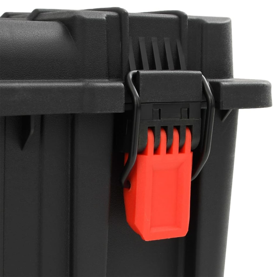 Maletín portátil de vuelo PP negro 56,5x45,5x48