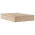 Estructura de cama sin colchón madera maciza de pino 135x190