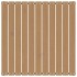 Muebles de jardín 3 piezas marrón miel madera maciza de