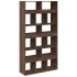 Estantería de madera de ingeniería marrón roble 100x33x187,5
