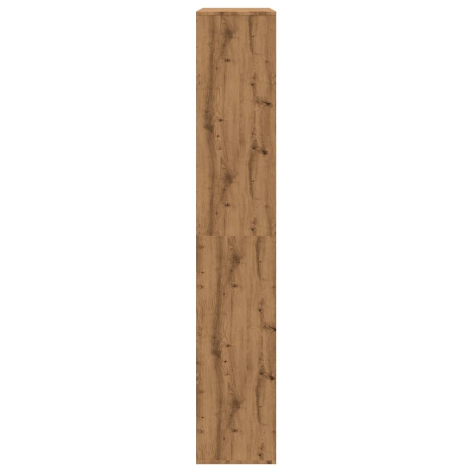 Estantería madera de ingeniería roble artisan 100x33x187,5