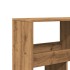 Estantería madera de ingeniería roble artisan 100x33x187,5