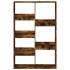 Estantería madera de ingeniería roble ahumado 100x33x155,5