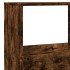 Estantería madera de ingeniería roble ahumado 100x33x155,5