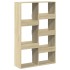 Estantería de madera de ingeniería roble Sonoma 100x33x155,5