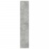 Estantería madera de ingeniería gris hormigón 100x33x175