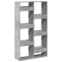 Estantería madera de ingeniería gris hormigón 100x33x175