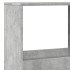 Estantería madera de ingeniería gris hormigón 100x33x175