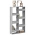 Estantería madera de ingeniería gris Sonoma 100x33x175