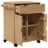 Carrito de cocina OTTA madera maciza de pino 59x45x80