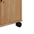 Carrito de cocina OTTA madera maciza de pino 59x45x80