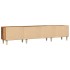 Mueble de TV madera ingeniería madera envejecida 180x31,5x40