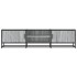 Mueble TV metal y madera ingeniería gris Sonoma 160x35x41