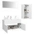 Juego de muebles de baño madera de ingeniería