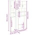 Juego de muebles de baño 2 pzas madera ingeniería roble