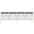 Mueble para TV acero laminado en frío blanco 135x39x43,5
