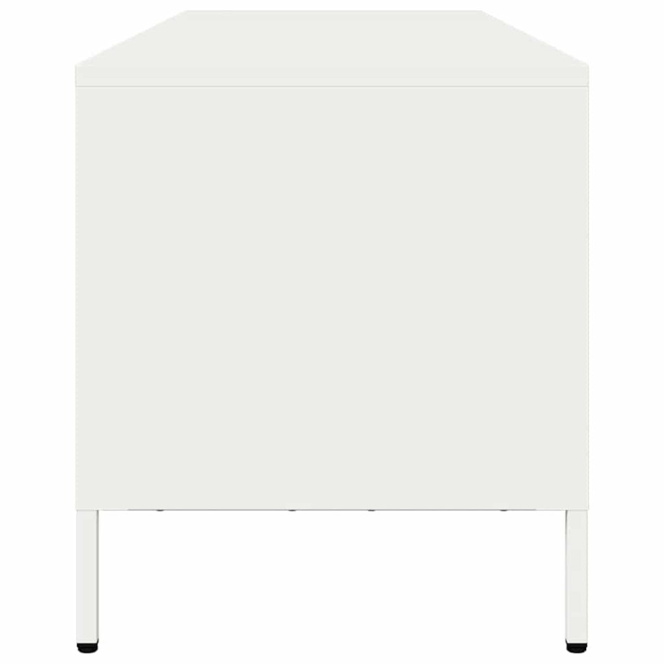Mueble para TV acero laminado en frío blanco 135x39x43,5