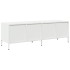 Mueble para TV acero laminado en frío blanco 135x39x43,5