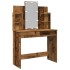 Tocador con luces LED madera envejecida 96x40x142