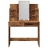 Tocador con luces LED madera envejecida 96x40x142