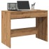 Escritorio de madera de ingeniería roble artisan 101x50x76,5
