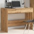 Escritorio de madera de ingeniería roble artisan 101x50x76,5