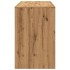 Escritorio de madera de ingeniería roble artisan 101x50x76,5