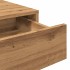 Escritorio de madera de ingeniería roble artisan 101x50x76,5