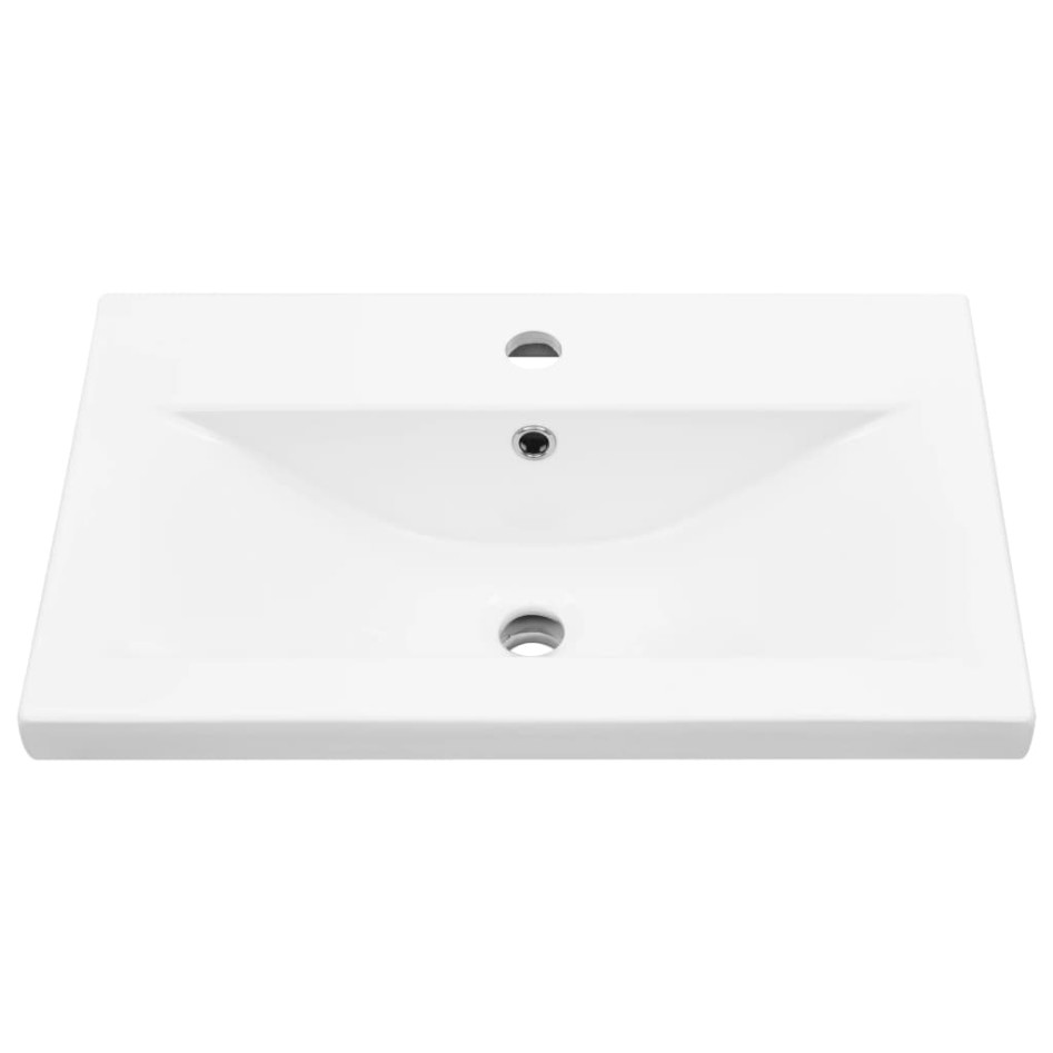 Juego muebles de baño 4 pzas madera contrachapada gris