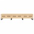 Mueble de TV madera de ingeniería roble Sonoma 150x36x30