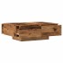 Mesa de centro madera ingeniería madera envejecida 90x60x31